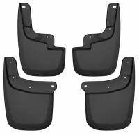 Husky Liners - 15-18 Chevrolet Colorado Front and Rear Mud Guard Set Black Husky Liners