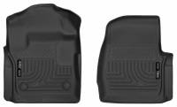 Husky Liners - 17-18 Ford F-250/F-350 Super Duty Front Floor Liners Black X-ACT Contour Series Husky Liners