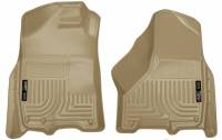 Husky Liners - Husky Floor Liners Front 09-15 Dodge Ram WeatherBeater-Tan