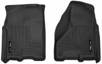 Husky Liners - Husky Floor Liners Front 09-15 Dodge Ram X-Act Contour-Black