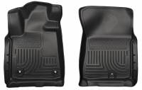 Husky Liners - Husky Floor Liners Front 10-11 Toyota Tundra WeatherBeater-Black