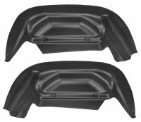 Husky Liners - Husky Wheel Well Guards Rear 14-15 Silverado-Black