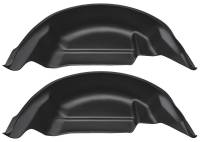 Husky Liners - Husky Wheel Well Guards Rear 2015 Ford F-150-Black