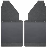 Husky Liners - Kick Back Mud Flaps 14" Wide Black Top and Black Weight Universal Fit Husky Liners