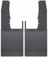 Husky Liners - Kick Back Mud Flaps Front 12" Wide Black Top and Black Weight 09-16 Dodge Ram Husky Liners