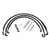 Fleece Performance - 2011-2014 GM Duramax Heavy Duty Replacement Transmission Cooler Lines 2011-2014 GM 2500/3500 Fleece Performance