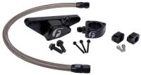 Fleece Performance - Cummins Coolant Bypass Kit 03-07 Manual Transmission w/ Stainless Steel Braided Line Fleece Performance