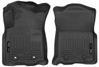 Husky Liners - 16-17 Toyota Tacoma Standard Transmission Front Floor Liners Black Husky Liners