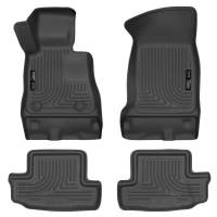 Husky Liners - 16-18 Chevrolet Camaro Front & 2nd Seat Floor Liners Black Husky Liners