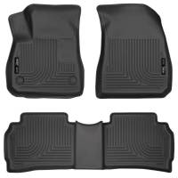 Husky Liners - 16-18 Chevrolet Malibu Front & 2nd Seat Floor Liners Black Husky Liners