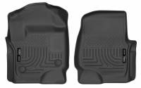 Husky Liners - 17-18 Ford F-250/ /F-350/F-450 Super Duty Front Floor Liners Black Husky Liners