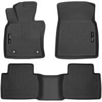 Husky Liners - 18 Toyota Camry Front & 2nd Seat Floor Liners Black Husky Liners