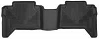 Husky Liners - Husky 2nd Seat Floor Liner 05-15 Toyota Tacoma Dbl Cab-Black X-Act Contour