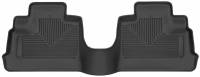 Husky Liners - Husky 2nd Seat Floor Liner 14-15 Jeep Wrangler 4 Door-Black X-Act Contour