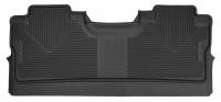 Husky Liners - Husky 2nd Seat Floor Liner 2015 Ford F-150 SuperCrew Cab-Black X-Act Contour (Footwell Coverage)