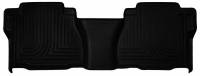 Husky Liners - Husky Floor Liners 2nd Seat (Full Coverage) 07-13 Toyota Tundra Dbl/CrewMax Cab WeatherBeater-Black