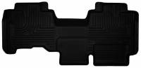 Husky Liners - Husky Floor Liners 2nd Seat (Full Coverage) 09-14 Ford F-150 SuperCab WeatherBeater-Black