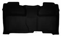 Husky Liners - Husky Floor Liners 2nd Seat (Full Coverage) 14-15 Silverado/Sierra WeatherBeater-Black