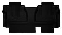 Husky Liners - Husky Floor Liners 2nd Seat (Full Coverage) 14-15 Toyota Tundra Dbl Cab WeatherBeater-Black