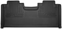 Husky Liners - Husky Floor Liners 2nd Seat (Full Coverage) 2015 Ford F-150 SuperCab X-Act Contour-Black