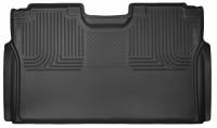 Husky Liners - Husky Floor Liners 2nd Seat (Full Coverage) 2015 Ford F-150 SuperCrew Cab WeatherBeater-Black