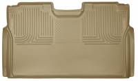 Husky Liners - Husky Floor Liners 2nd Seat (Full Coverage) 2015 Ford F-150 SuperCrew Cab WeatherBeater-Tan