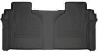 Husky Liners - Husky Floor Liners 2nd Seat Floor Liner 2019-Present Silverado/Sierra 1500 Crew Cab Pickup WeatherBeater-Black