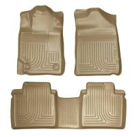 Husky Liners - Husky Floor Liners Front & 2nd Row 07-11 Toyota Camry (Footwell Coverage) WeatherBeater-Tan