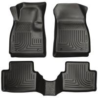 Husky Liners - Husky Floor Liners Front & 2nd Row 11-15 Buick Regal (Footwell Coverage) WeatherBeater-Black