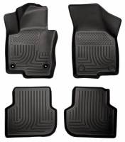 Husky Liners - Husky Floor Liners Front & 2nd Row 11-15 Volkswagen Jetta (Footwell Coverage) WeatherBeater-Black