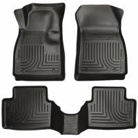 Husky Liners - Husky Floor Liners Front & 2nd Row 13-15 Encore/Trax (Footwell Coverage) WeatherBeater-Black