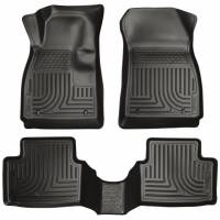 Husky Liners - Husky Floor Liners Front & 2nd Row 14-16 Mazda 6 (Footwell Coverage) WeatherBeater-Black