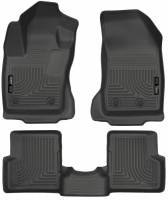 Husky Liners - Husky Floor Liners Front & 2nd Row 2015 Jeep Renegade -Black WeatherBeater