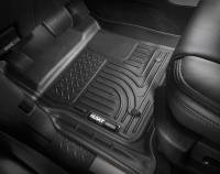 Husky Liners - Husky Floor Liners Front & 2nd Row 2106 Durango/Grand Cherokee (Footwell Coverage) WeatherBeater-Black