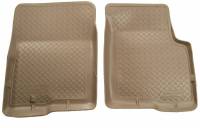 Husky Liners - Husky Floor Liners Front 00-05 Ford Excursion Classic Style-Tan