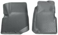 Husky Liners - Husky Floor Liners Front 02-08 Tainier/Trailblazer/Envoy/Bravada/Saab 9-7x Classic Style-Grey