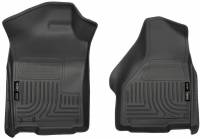 Husky Liners - Husky Floor Liners Front 02-15 Dodge Ram WeatherBeater-Black