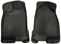 Husky Liners - Husky Floor Liners Front 04-12 Colorado/Canyon Crew Cab Classic Style-Black