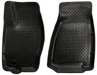 Husky Liners - Husky Floor Liners Front 05-10 Jeep Grand Cherokee/Commander Classic Style-Black