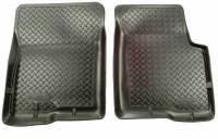 Husky Liners - Husky Floor Liners Front 05-11 Ranger/Mazda B Series Reg/SuperCab Models Classic Style-Black