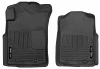 Husky Liners - Husky Floor Liners Front 05-11 Toyota Tacoma X-Act Contour-Black