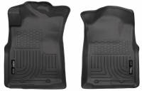 Husky Liners - Husky Floor Liners Front 05-15 Toyota Tacoma WeatherBeater-Black