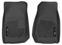 Husky Liners - Husky Floor Liners Front 07-15 Jeep Wrangler 2 & 4 Door X-Act Contour-Black