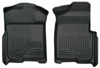 Husky Liners - Husky Floor Liners Front 09-14 Ford F-150 WeatherBeater-Grey