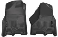 Husky Liners - Husky Floor Liners Front 09-15 Dodge Ram WeatherBeater-Black