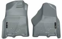 Husky Liners - Husky Floor Liners Front 09-15 Dodge Ram WeatherBeater-Grey