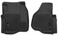 Husky Liners - Husky Floor Liners Front 11-15 Ford F Series No Driver Side Foot Rest X-Act Contour-Black