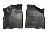 Husky Liners - Husky Floor Liners Front 11-15 Toyota Sienna 7/8 Pass Models WeatherBeater-Black