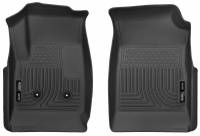 Husky Liners - Husky Floor Liners Front 2015 Colorado/Canyon WeatherBeater-Black