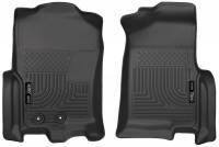 Husky Liners - Husky Floor Liners Front 2015 Expedition/Navigator WeatherBeater-Black